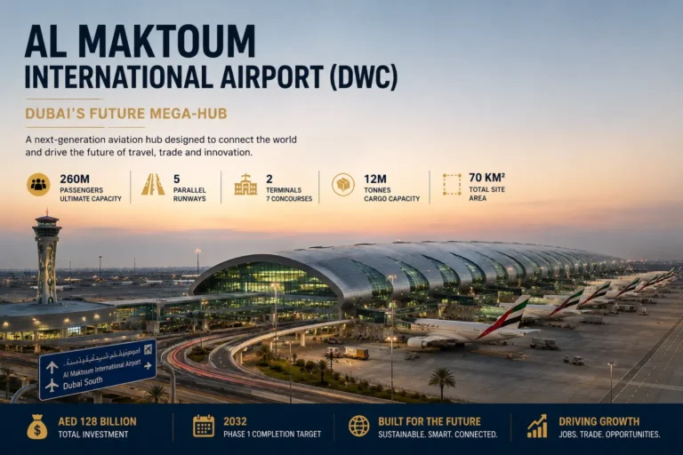Al Maktoum International Airport (DWC): Dubai’s Future Mega-Hub