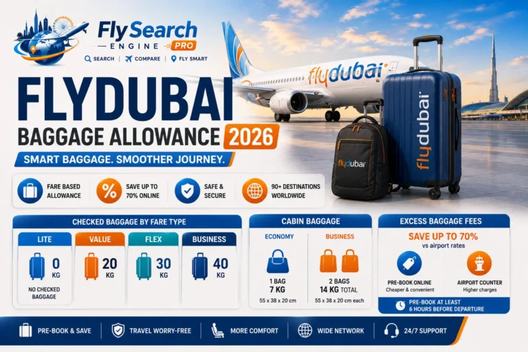Flydubai Baggage Allowance Guide 2026