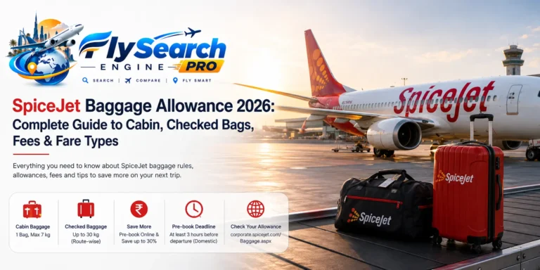 SpiceJet Baggage Allowance Guide 2026
